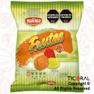 CARAMELO OSTRAS ACIDAS SURTIDOS X 70 UNIDADES 454 GR x 1